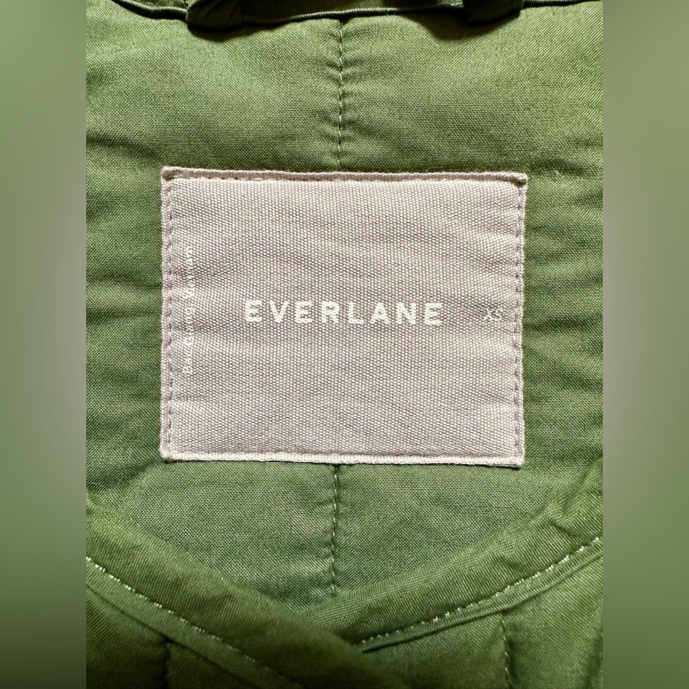 EOlive Green Quilted Women's Jacket - Picture 3 of 7